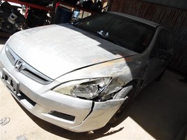 2007 Honda Accord LX Silver Sedan 2.4L Vtec AT #A24921